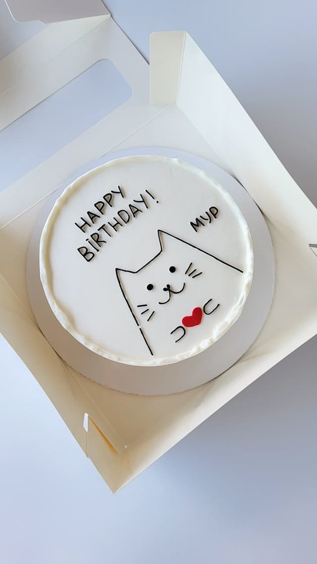 Bento Cakes "Happy Birthday"