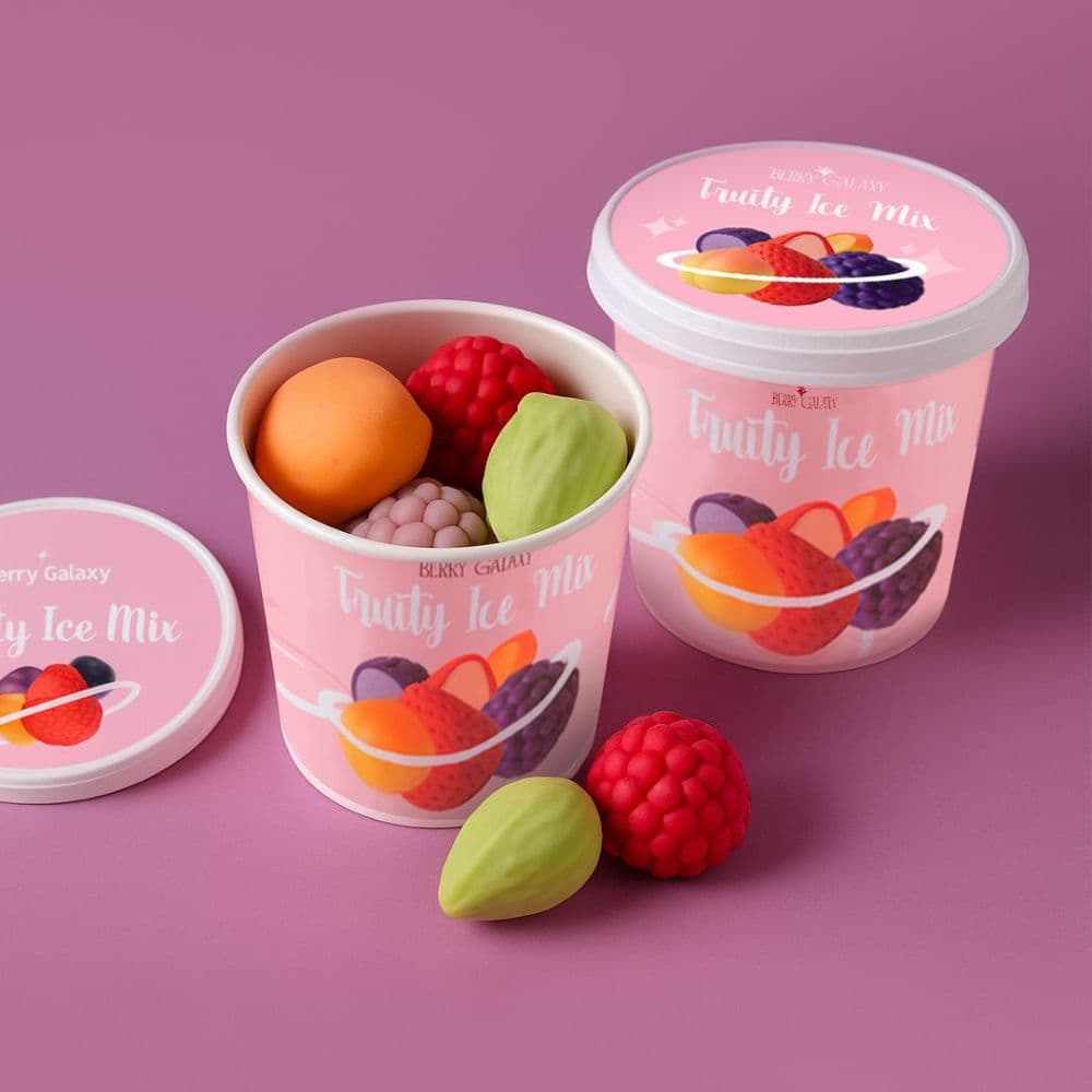 Berry Galaxy Fruity Ice Mix – fruit-shaped pops